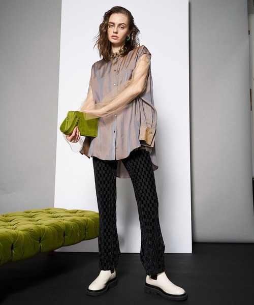 MAISON SPECIAL（メゾンスペシャル）の「2WAYスクエアブランコバッグ【MAISON SPECIAL/メゾンスペシャル】（ショルダーバッグ・レディース・ブラック/ブルー/グリーン・FREE）」の10枚目の写真