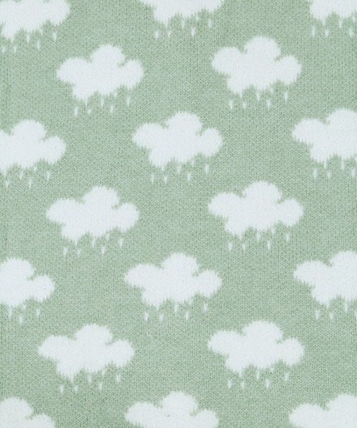 WC（ダブル シー）の「クラウド柄ニットベスト（ベスト・レディース・ブルー/グリーン/ライトパープル・FREE）」の10枚目の写真