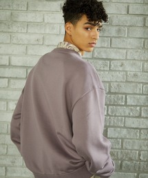 【TAUPE/トープ】 ニットソーヘビーウェイトクルースウェット