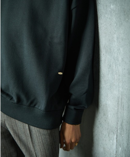 TAUPE（トープ）の「【TAUPE/トープ】 ニットソーヘビーウェイトクルースウェット（スウェット・メンズ・ダークグレー/ライトベージュ/パープル・2/3）」の17枚目の写真