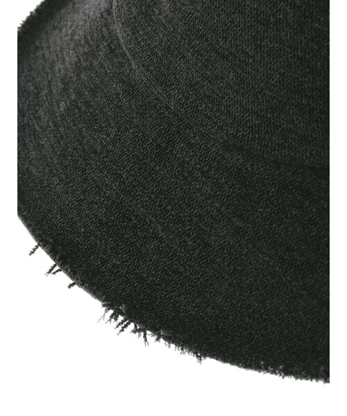 EMODA（エモダ）の「フリンジワイドバケットハット（ハット・レディース・ブラック/グレー・FREE）」の15枚目の写真