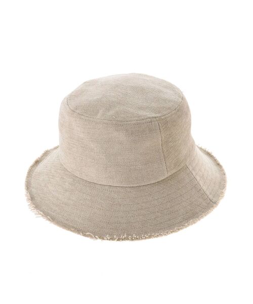 EMODA（エモダ）の「フリンジワイドバケットハット（ハット・レディース・ブラック/グレー・FREE）」の17枚目の写真