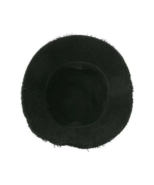 EMODA（エモダ）の「フリンジワイドバケットハット（ハット・レディース・ブラック/グレー・FREE）」の19枚目の写真