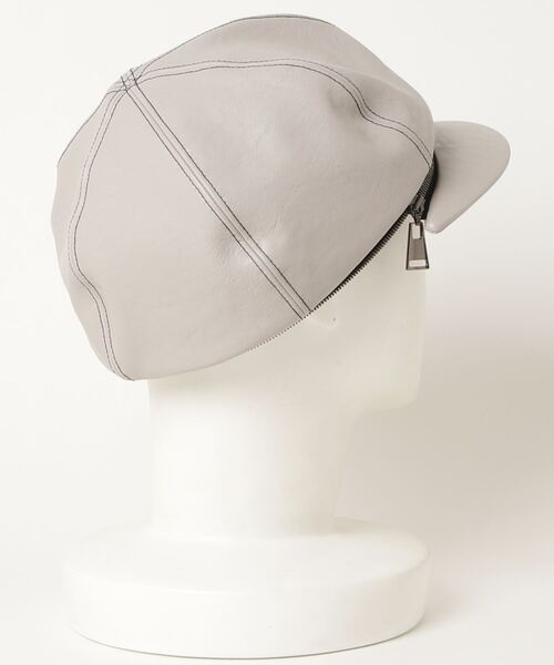 CA4LA（カシラ）の「RUGAL 4（キャスケット・レディース・ライトグレー/ブラック/ブラウン・ONESIZE）」の4枚目の写真