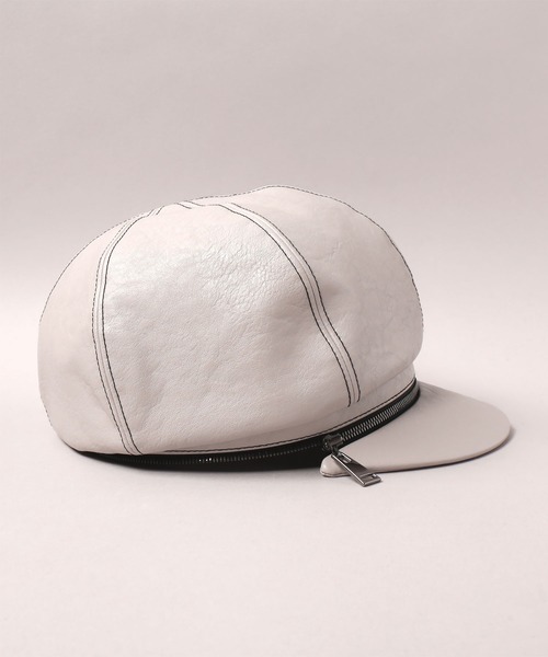 CA4LA（カシラ）の「RUGAL 4（キャスケット・レディース・ライトグレー/ブラック/ブラウン・ONESIZE）」の9枚目の写真