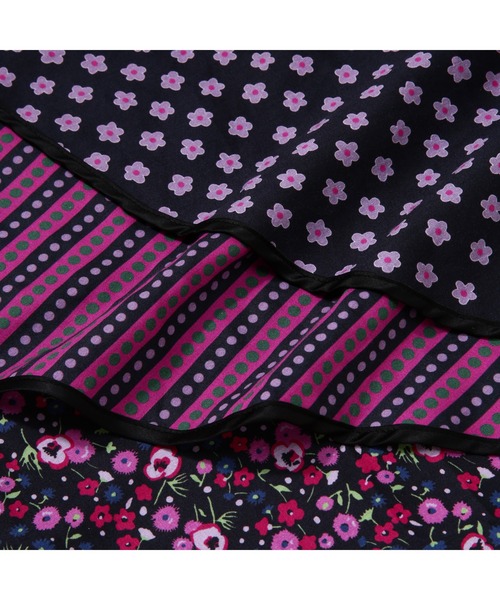 寝具 ANNA SUI 掛け布団カバー フラワー ダブル マルチ