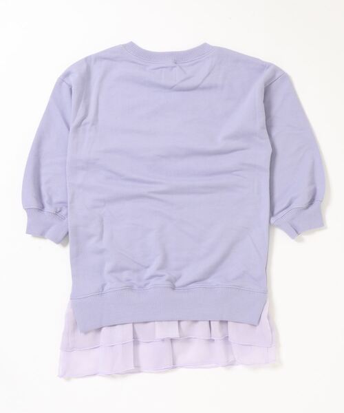 axes femme（アクシーズファム）の「スワンアップリケカットＯＰ（ワンピース・キッズ・モカ/ラベンダー・XX-LARGE/LARGE/MEDIUM/X-LARGE/SMALL）」の3枚目の写真