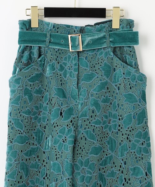 セール】ベロア刺繍パンツ（その他パンツ）｜GRACE CONTINENTAL