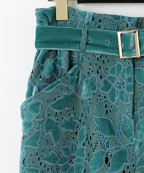 セール】ベロア刺繍パンツ（その他パンツ）｜GRACE CONTINENTAL