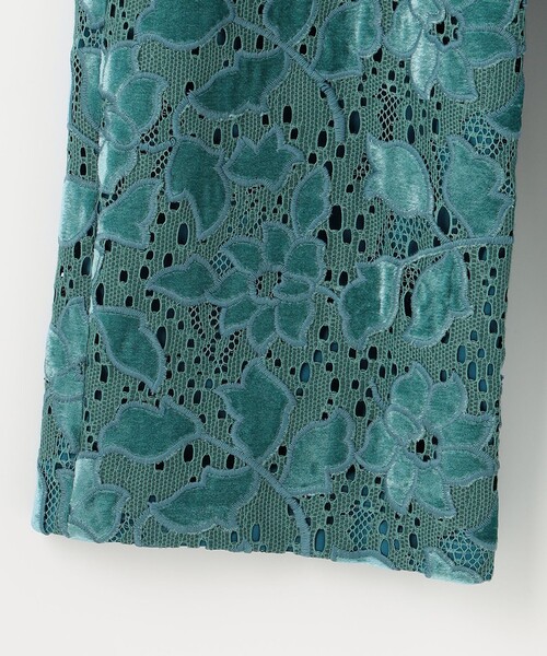 【美品】GRACE CONTINENTAL ベロア刺繍パンツ セール】ベロア刺繍パンツ（その他パンツ）｜GRACE CONTINENTAL