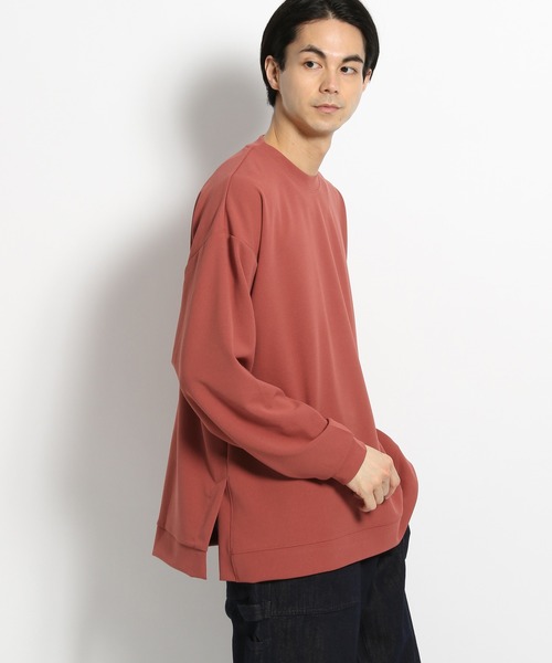 niko and...（ニコアンド）の「脇スリットロンＴ（Tシャツ/カットソー・メンズ・オレンジ/ベージュ/ネイビー/グレー・MEDIUM/LARGE）」の18枚目の写真