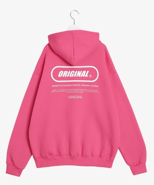 SONA（ソナ）の「SONYUNARA ORIGINALポイントフードパーカー（パーカー・レディース・スカイブルー/ブラック/ピンク/ライトグリーン/アイボリー/ライトパープル・FREE）」の6枚目の写真