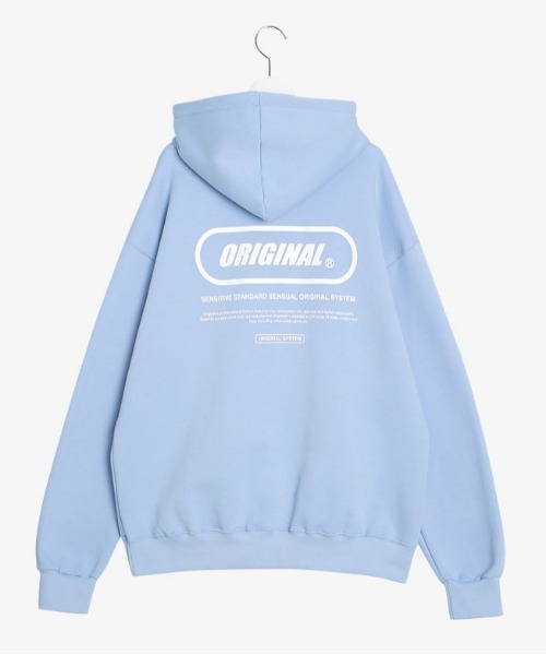 SONA（ソナ）の「SONYUNARA ORIGINALポイントフードパーカー（パーカー・レディース・スカイブルー/ブラック/ピンク/ライトグリーン/アイボリー/ライトパープル・FREE）」の15枚目の写真