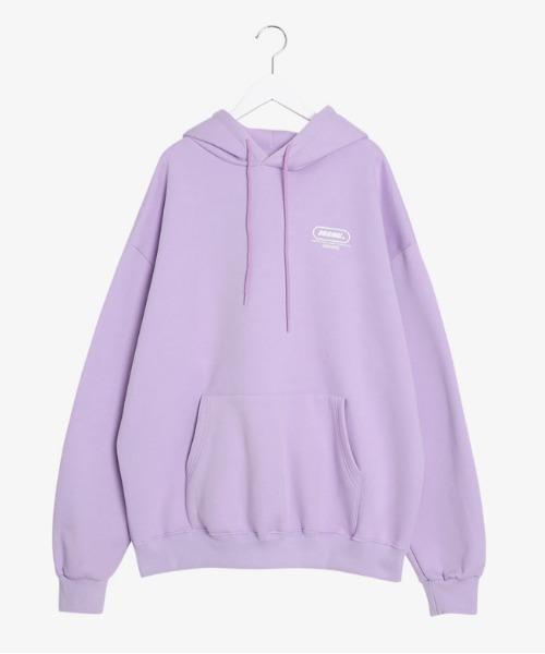 SONA（ソナ）の「SONYUNARA ORIGINALポイントフードパーカー（パーカー・レディース・スカイブルー/ブラック/ピンク/ライトグリーン/アイボリー/ライトパープル・FREE）」の12枚目の写真