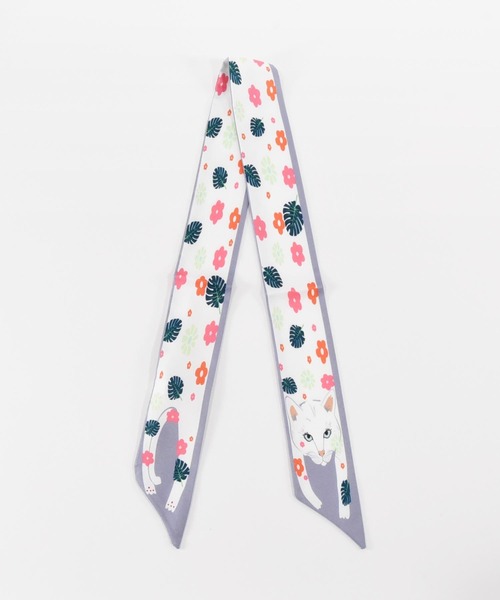 ma chere Cosette?（マシェールコゼット）の「アニマル柄ツイリースカーフ（バンダナ/スカーフ・レディース・A/B/C/D/E/F/G/H・FREE）」の3枚目の写真