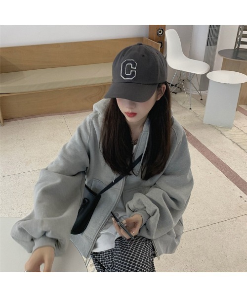 DEVICE(デバイス)の「ボリュームスリーブ シンプル オーバーサイズ スウェット フーディ パーカー(パーカー・レディース・グレー/ブラック/ベージュ・FREE)」の19枚目の写真