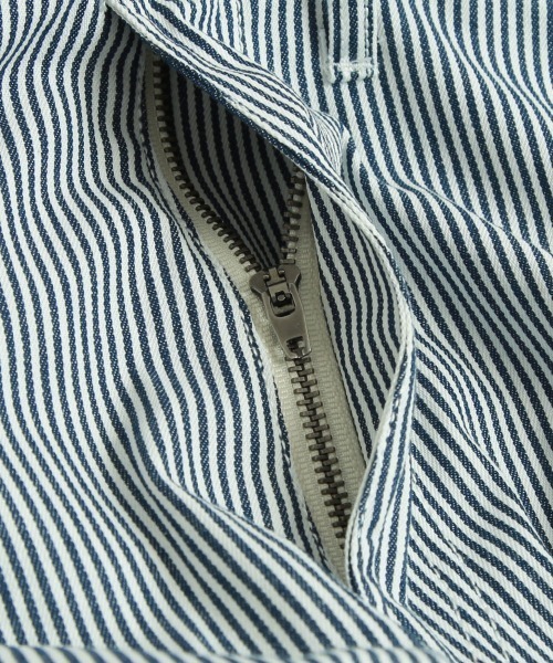 improves（インプローブス）の「10oz デニム/ツイル ワイドシルエット サロペット（サロペット/オーバーオール・メンズ・キナリ/ケミカルウォッシュ/ワンウォッシュ/ブラック/ストライプ/インディゴブルー・MEDIUM/LARGE）」の14枚目の写真