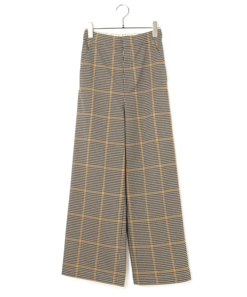 ADAM ET ROPE'（アダムエロペ）の「イージーチェックパンツ（その他パンツ・レディース・ベージュ系その他/グリーン系その他・38/36）」の7枚目の写真