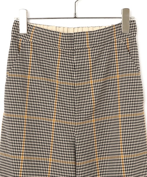 ADAM ET ROPE'（アダムエロペ）の「イージーチェックパンツ（その他パンツ・レディース・ベージュ系その他/グリーン系その他・38/36）」の5枚目の写真