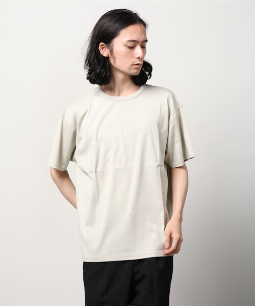 OURET(オーレット)の「OURET (オーレット)ウルティマフライスクルーネック半袖Tシャツ(Tシャツ/カットソー・メンズ・ブラック/グレー/ホワイト・2/3/1)」の3枚目の写真