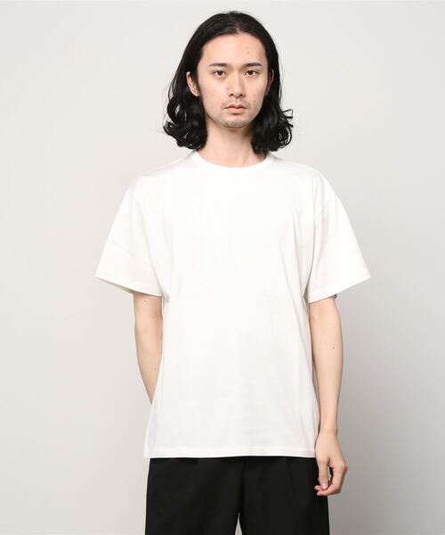 OURET(オーレット)の「OURET (オーレット)ウルティマフライスクルーネック半袖Tシャツ(Tシャツ/カットソー・メンズ・ブラック/グレー/ホワイト・2/3/1)」の2枚目の写真