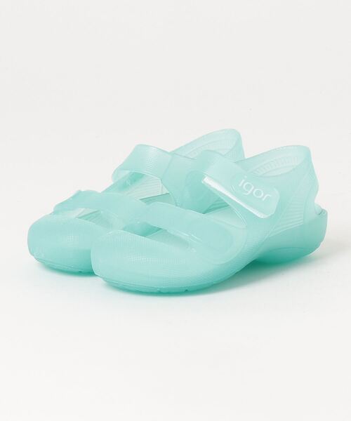 igor（イゴール）の「igor BONDI SANDAL イゴール ボンディ サンダル（サンダル・キッズ・ライトブルー/レッド/ピンク/オレンジ/ブルー/ホワイト×ブルー/ホワイト×ピンク/フューシャピンク/イエロー/ブルー系1・15cm/16cm/17cm/18cm/13cm/14cm/14.5㎝/16.5cm/18.5cm/12.5cm/12cm/19cm/20cm）」の5枚目の写真