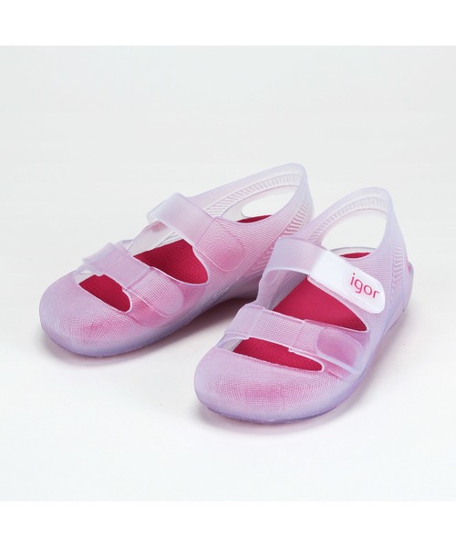 igor（イゴール）の「igor BONDI SANDAL イゴール ボンディ サンダル（サンダル・キッズ・ライトブルー/レッド/ピンク/オレンジ/ブルー/ホワイト×ブルー/ホワイト×ピンク/フューシャピンク/イエロー/ブルー系1・15cm/16cm/17cm/18cm/13cm/14cm/14.5㎝/16.5cm/18.5cm/12.5cm/12cm/19cm/20cm）」の3枚目の写真