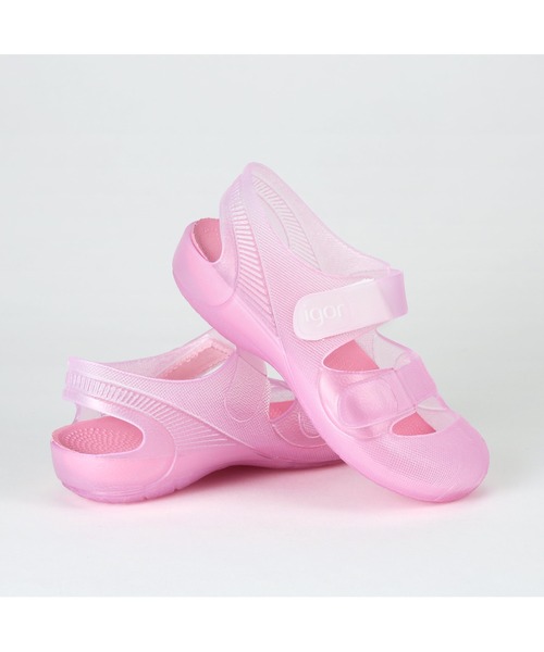 igor（イゴール）の「igor BONDI SANDAL イゴール ボンディ サンダル（サンダル・キッズ・ライトブルー/レッド/ピンク/オレンジ/ブルー/ホワイト×ブルー/ホワイト×ピンク/フューシャピンク/イエロー/ブルー系1・15cm/16cm/17cm/18cm/13cm/14cm/14.5㎝/16.5cm/18.5cm/12.5cm/12cm/19cm/20cm）」の11枚目の写真