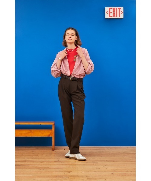 THE SHINZONE（ザ　シンゾーン）の「THE SHINZONE/シンゾーン　スタッフTEE　STAFF T-SHIRT（Tシャツ/カットソー・レディース・ホワイト/ネイビー/オレンジ・FREE）」の19枚目の写真