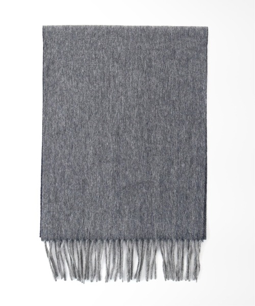 EDIFICE(エディフィス)の「EDIFICE オリジナル リバーシブル カシミアマフラー(マフラー・メンズ・ブラック/ネイビー/ブラウン/サックスブルー/キャメル・FREE)」の14枚目の写真