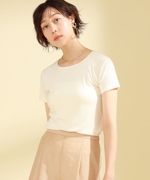 Ray BEAMS | Ray BEAMS / ストレッチ パイル Tシャツ(Tシャツ/カットソー)