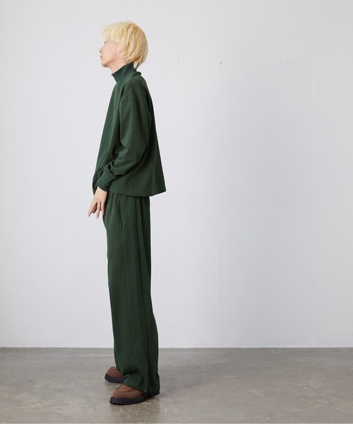 FEKETE（フェケテ）の「FEKETE MADE HI-NECK LOGO SWEATSHIRT (SET-UP)（スウェット・メンズ・ブラック/グリーン・FREE）」の19枚目の写真