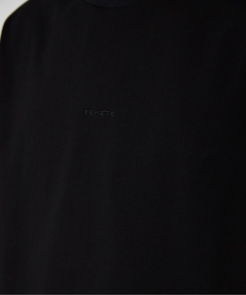 FEKETE（フェケテ）の「FEKETE MADE HI-NECK LOGO SWEATSHIRT (SET-UP)（スウェット・メンズ・ブラック/グリーン・FREE）」の3枚目の写真
