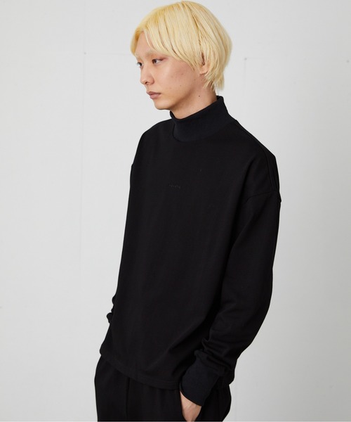 FEKETE（フェケテ）の「FEKETE MADE HI-NECK LOGO SWEATSHIRT (SET-UP)（スウェット・メンズ・ブラック/グリーン・FREE）」の10枚目の写真