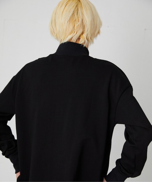 FEKETE（フェケテ）の「FEKETE MADE HI-NECK LOGO SWEATSHIRT (SET-UP)（スウェット・メンズ・ブラック/グリーン・FREE）」の11枚目の写真