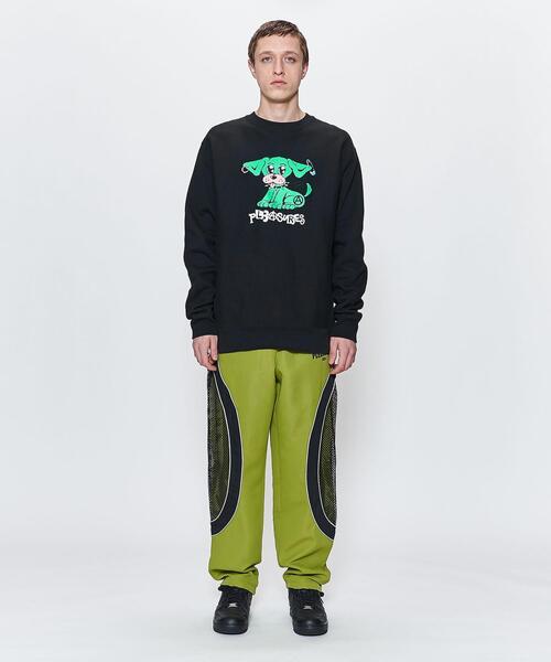 PLEASURES(プレジャー)の「<PLEASURES> RUFF CN/スウェット(スウェット・メンズ・ブラック/グレー・M/XL/L)」の3枚目の写真