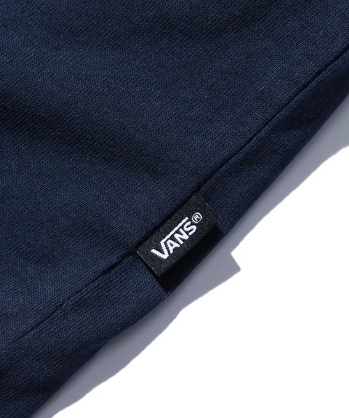 VANS(バンズ)の「VANS/バンズ K VANS LOGO BIG TEE 半袖Tシャツ カレッジロゴ フロントロゴ 刺繍 ビッグシルエット シンプル(Tシャツ/カットソー・キッズ・ネイビー/グリーン/アッシュグレー・L/M)」の8枚目の写真