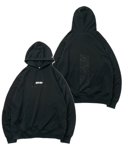 NEW ERA（ニューエラ）の「【ZOZOTOWN限定】NEW ERA/ニューエラ　吸水速乾 ドライスウェット プルオーバーフーディー /セットアップ対応　13061508/13061509（パーカー・メンズ・ブラック/グレー・M/L/XL）」の2枚目の写真