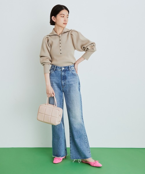 ADD CULUMN（アドカラム）の「【ADD CULUMN】PUFF - BOSTON（ボストンバッグ・レディース・ブラック/オフホワイト/オレンジ系その他・FREE）」の11枚目の写真