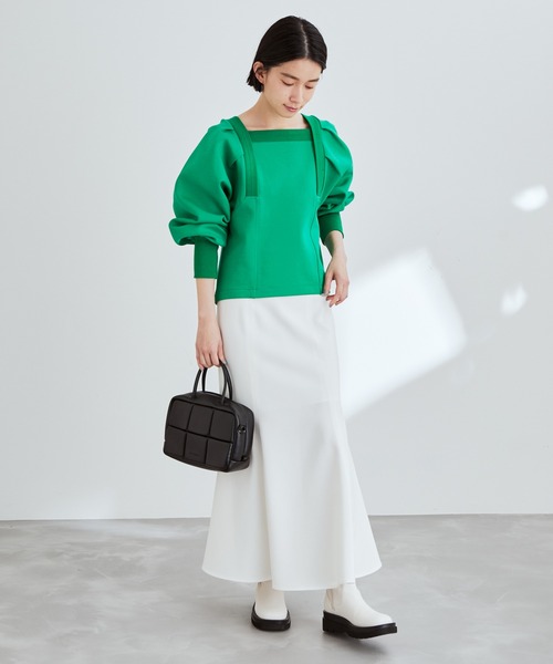 ADD CULUMN（アドカラム）の「【ADD CULUMN】PUFF - BOSTON（ボストンバッグ・レディース・ブラック/オフホワイト/オレンジ系その他・FREE）」の14枚目の写真