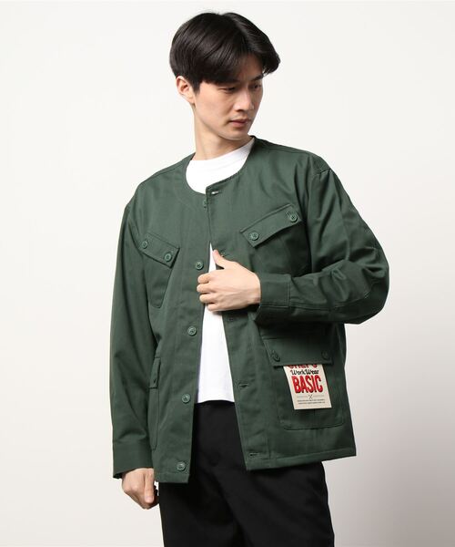 チチカカ（チチカカ）の「【ユニセックス】ノーカラーミリタリー