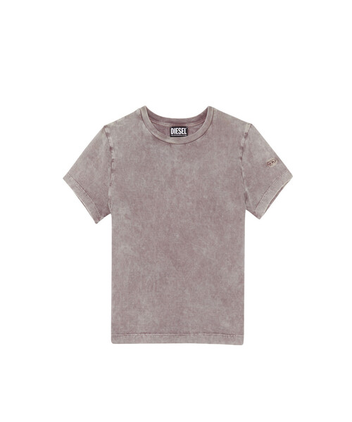 DIESEL(ディーゼル)の「レディース Tシャツ クルーネック 半袖 製品染め(Tシャツ/カットソー・レディース・パープル/オレンジ/イエロー・SMALL/LARGE/MEDIUM/X-LARGE)」の21枚目の写真