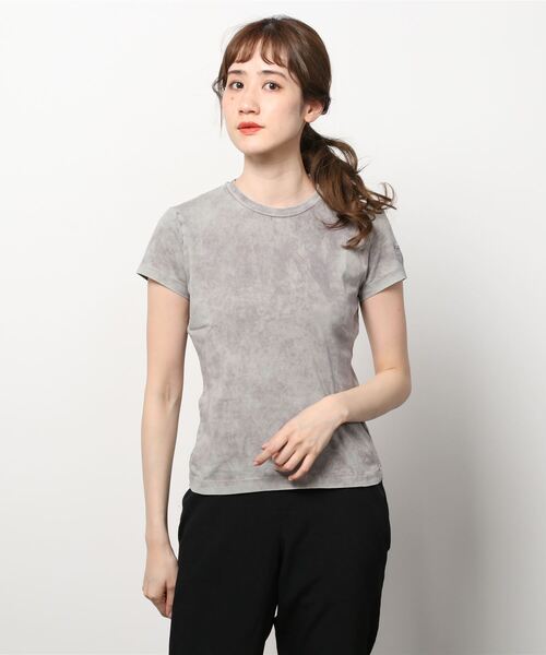 DIESEL(ディーゼル)の「レディース Tシャツ クルーネック 半袖 製品染め(Tシャツ/カットソー・レディース・パープル/オレンジ/イエロー・SMALL/LARGE/MEDIUM/X-LARGE)」の14枚目の写真