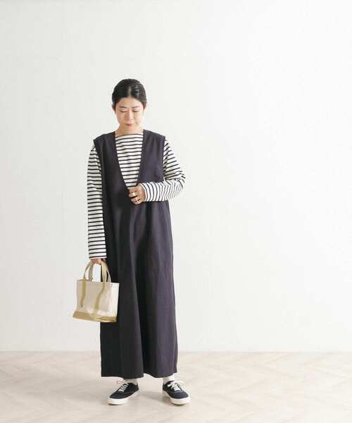 FORK&SPOON(フォークアンドスプーン)の「FORK&SPOON ボートネックボーダー(Tシャツ/カットソー・レディース・グリーン系その他/ブルー系その他/ホワイト系その他/ブラック系その他・1/2)」の20枚目の写真