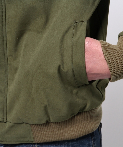 WEGO(ウィゴー)の「WEGO/フライフロントMA-1(ミリタリージャケット・メンズ・ブラック/カーキ・MEDIUM/LARGE)」の3枚目の写真