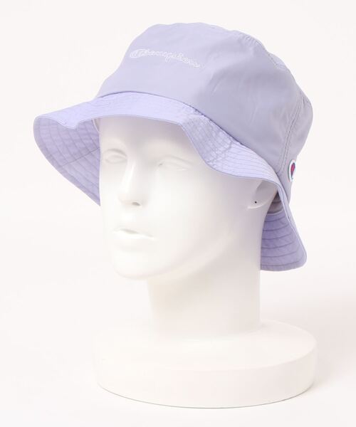 Champion（チャンピオン）の「Champion/チャンピオン タフタバケットハット（ハット・メンズ・ブラック/ベージュ/ネイビー/ラベンダー・58cm）」の4枚目の写真