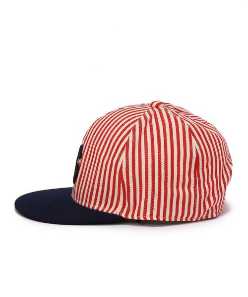 green label relaxing（グリーンレーベルリラクシング）の「GLR Gワッペンキャップ◆（キャップ・キッズ・レッド/コバルトブルー・52cm/54cm）」の3枚目の写真