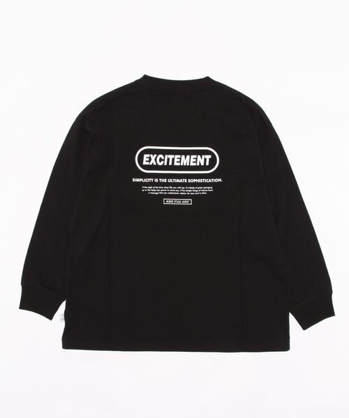 AND YUA ANY/USAグラフィックT長袖/260563（Tシャツ/カットソー