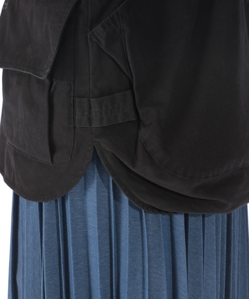 niko and...(ニコアンド)の「ポケットポケットベスト(ベスト・レディース・ベージュ/ブラック/カーキ・FREE)」の9枚目の写真