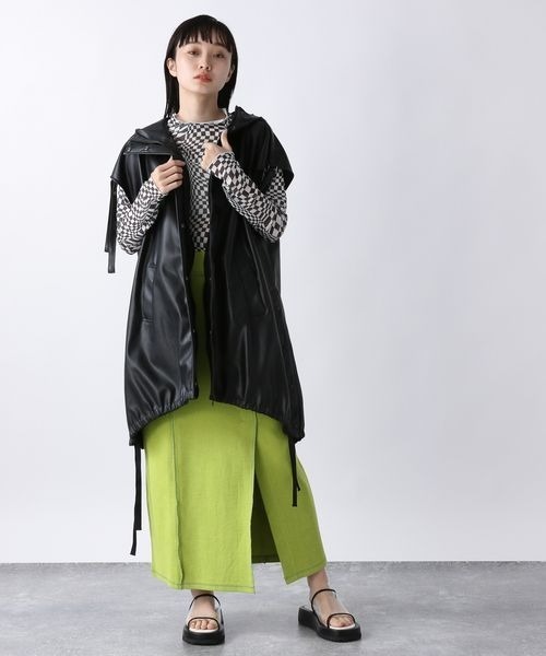 JEANASIS（ジーナシス）の「ウェーブキカメッシュプルオーバーLS/285272（Tシャツ/カットソー・レディース・グレー系その他/ベージュ系その他/ブルー系その他・FREE）」の6枚目の写真